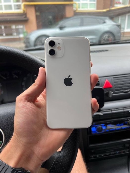 ІДЕАЛ || IPhone 11 128Gb 100% АКБ // Айфон 11 128гб Білий / Never