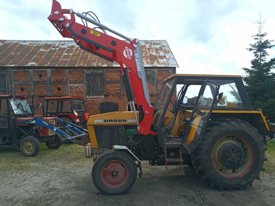 Ładowacz czołowy Agrosped model V 1500 Ursus Zetor MTZ montaż dostawa