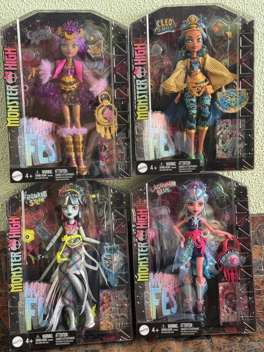 Ляльки Монстер хай Монстер Фест