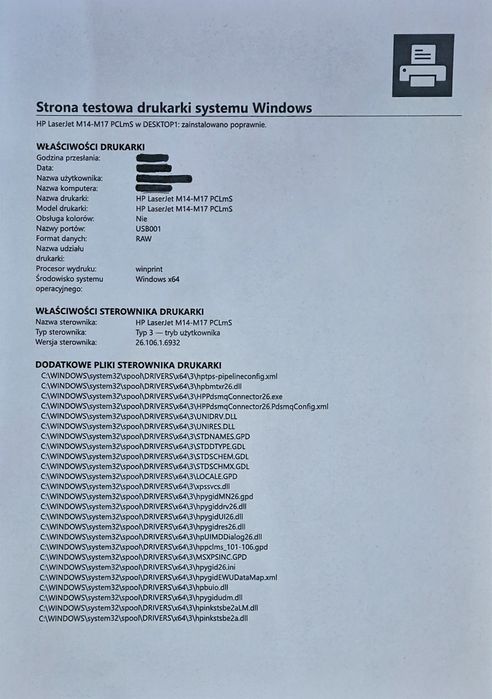 Drukarka HP LaserJet Pro M15w