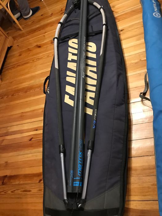 Deska windsurfingowa fanatic z żaglem komplet