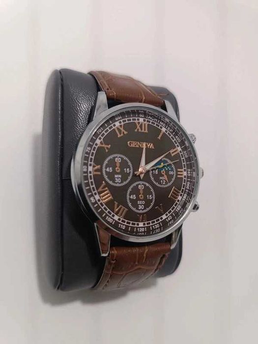 GENEWA męski zegarek kwarcowy – elegancja i sport