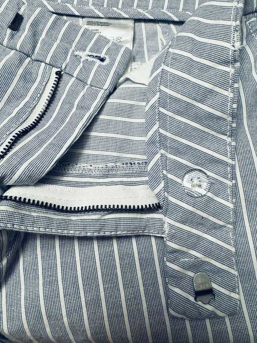 Szorty damskie H&M rozm. 42 jasno niebieskie w paski