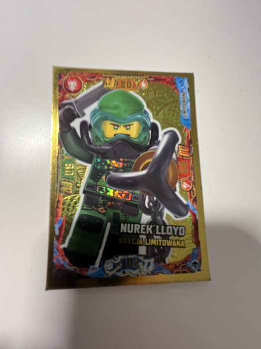 Karta ninjago nurek lloyd edycja limitowana
