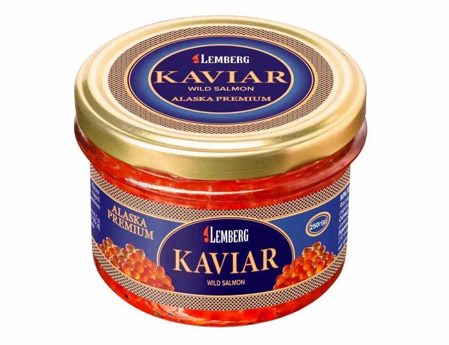 Ікра лососева Кета, Горбуша ТМ ''LEMBERG'' ОПТ