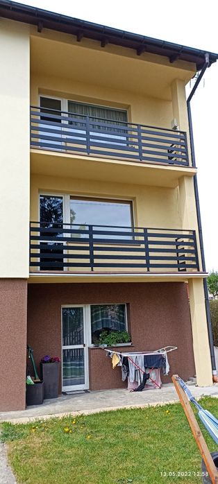 Balustrady francuskie,  Balkonowe Ogrodzenia metalowe  palisadowe kute