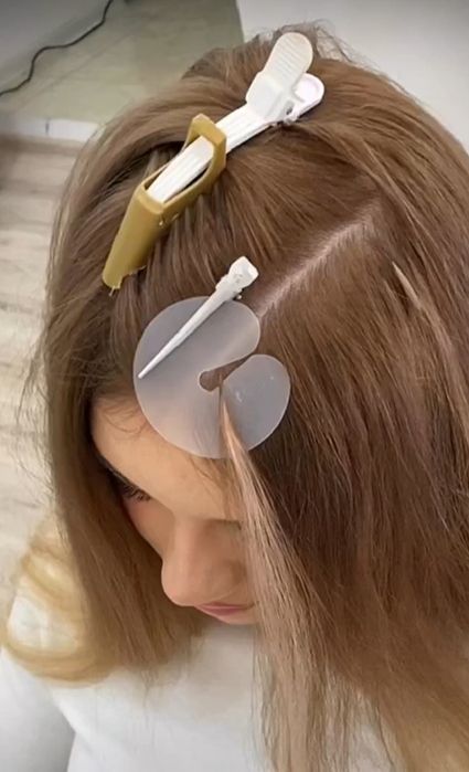 Наращивание волос ,итальянская техника.