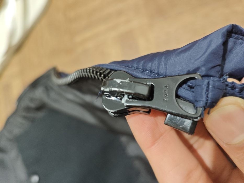 Colete Zara AZUL marinho