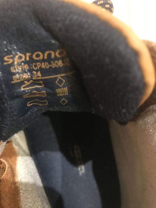 Buty zimowe chłopięce Sprandi rozmiar 34