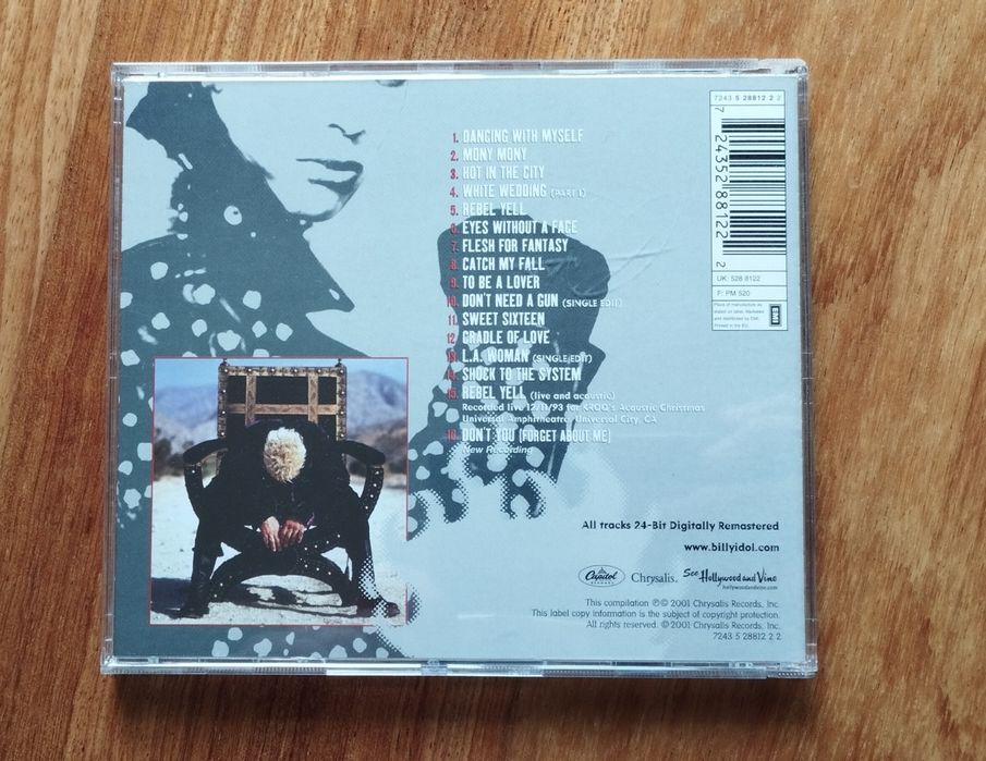 CD Álbum original  - BILLY IDOL - Greatest Hits