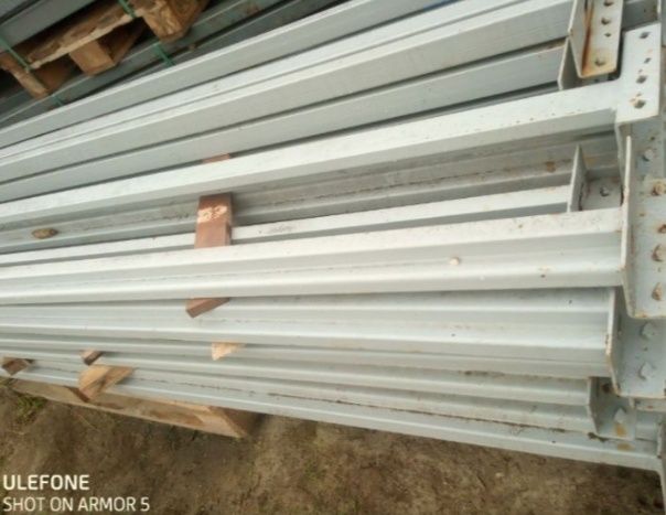 Regał paletowy Mago 11,5m długi 3m wysoki 3tony na półkę dowóz