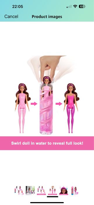 Barbie Color Reveal Doll Ballerina