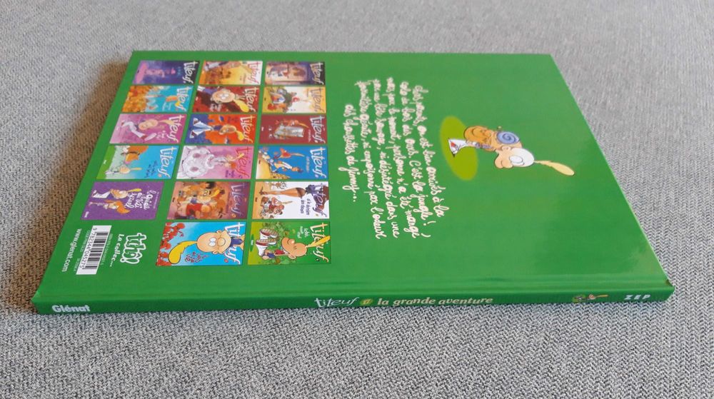 BD Titeuf "La grande aventure" de ZEP
