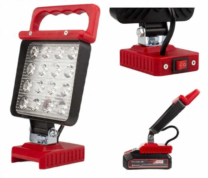 Lampa do EINHELL POWER X-CHANGE 18V robocza warsztatowa NA akumulator