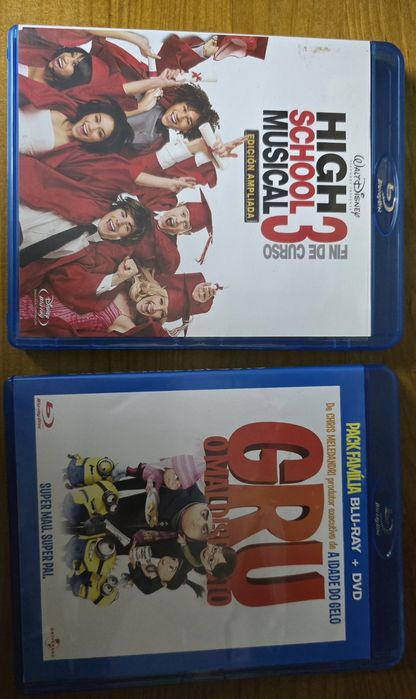 Blusão ray e dvd