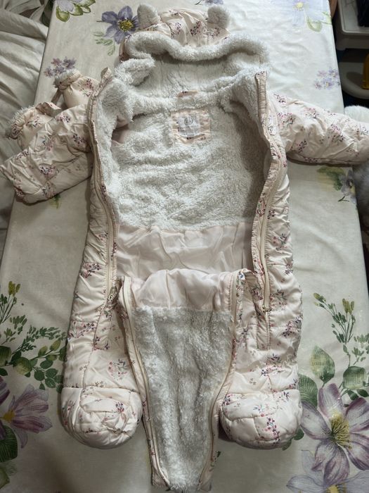 Зимовий комбінезон для дівчинки 74 р