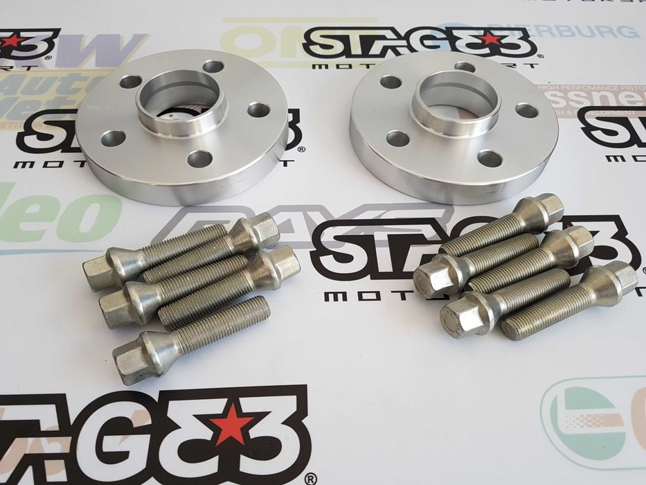 Espaçadores Ibiza 6L 5x100 centro 57mm 16mm 20 VW SEAT AUDI A3 Leon