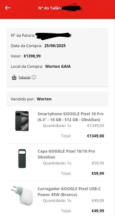 Google Pixel 10 PRO - 512gb