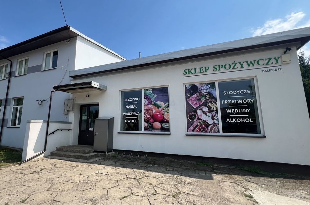 Wynajmę lokal użytkowy / usługowy / sklep - 108m² / Zalesie k.Ryk
