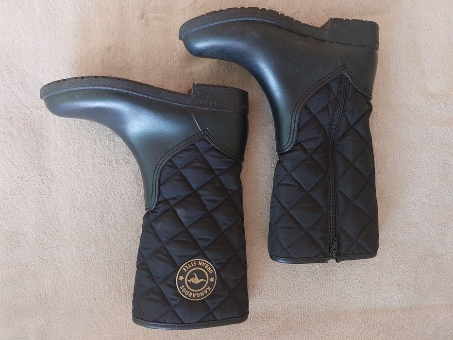 Botas pretas 37 senhora kangaroos