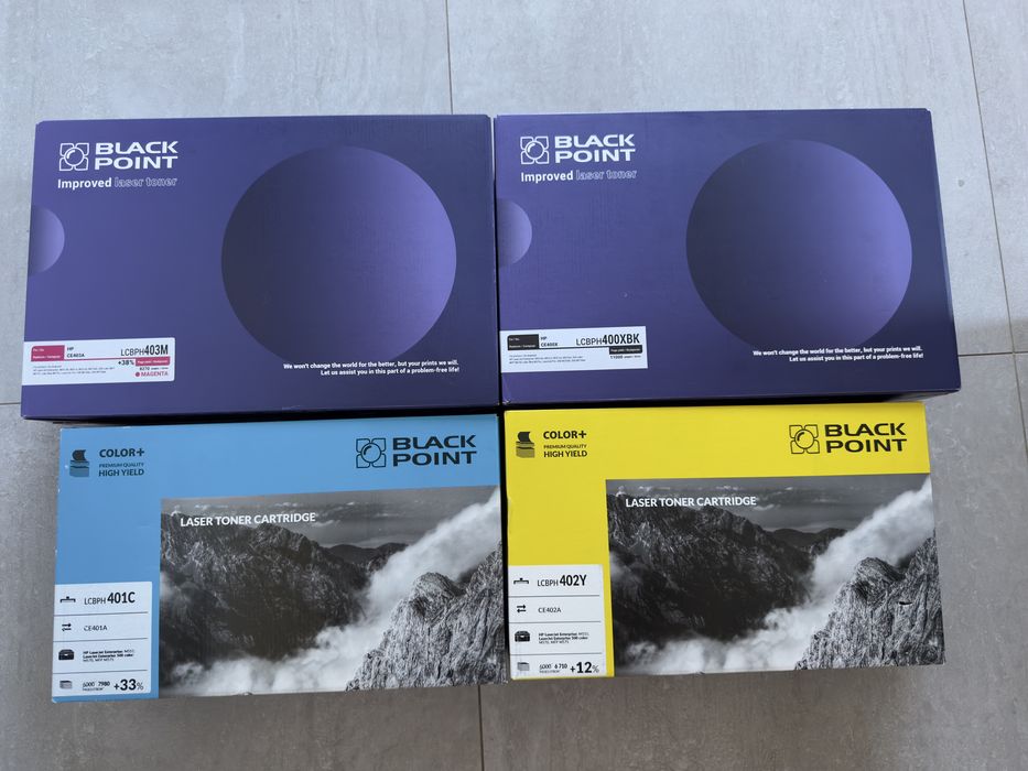 BLACK POINT LCBPH403M zamiennik HP 507A CE403A (magenta)