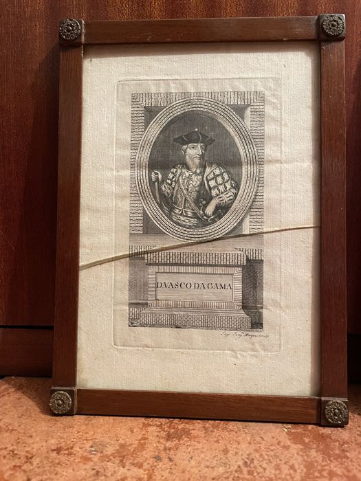 Quadro de Vasco Gama e Quadro Diogo de Couto