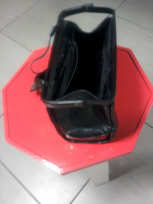 Bolsa em pele vintage
