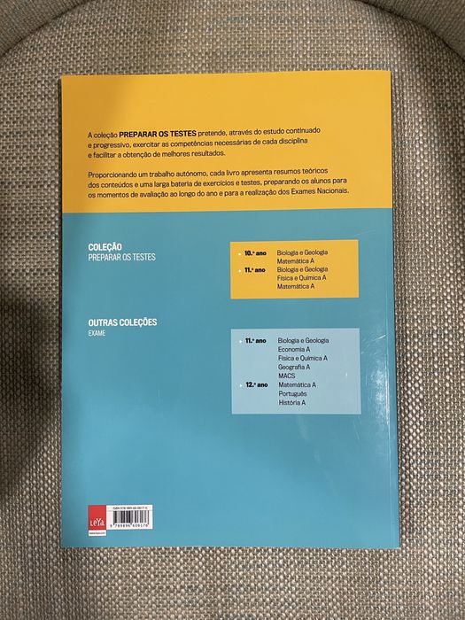 Livro Preparar os Testes 10 Matemática A