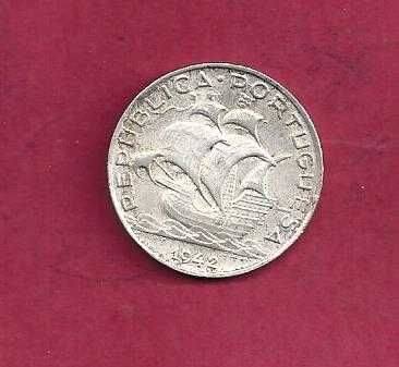 REPUBLICA  5$    Escudos  1942       Prata