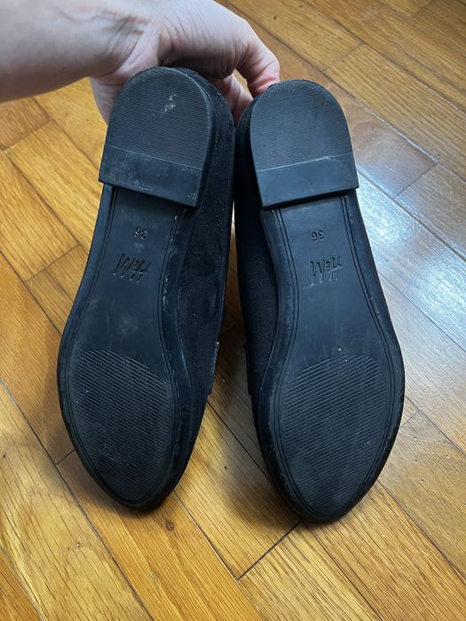 Alpercatas pretas 36 H&M