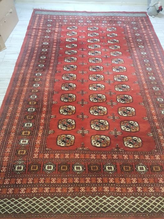 Duży wełniany dywan PAKISTAN BOKHARA 288x177 - Ręcznie tkany, Wełna
