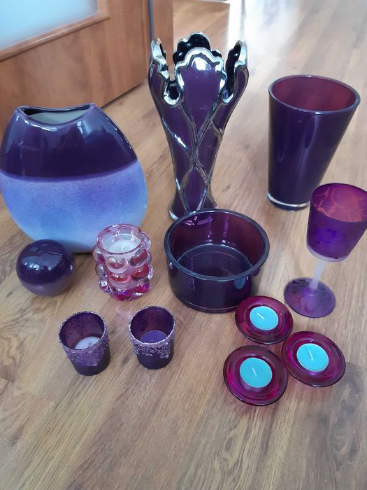 Wazony, świeczniki, dekoracje