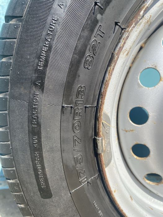 Резина r13 Torque TQ021, в зборі з дисками(пара)