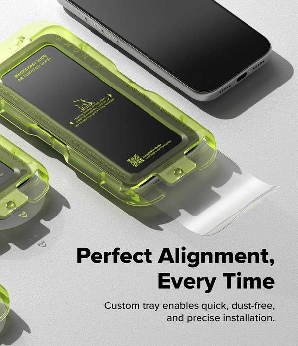 Защитное стекло Ringke Easy Slide AR 2-Pack  iPhone 17 Pro/ 17 Pro Max