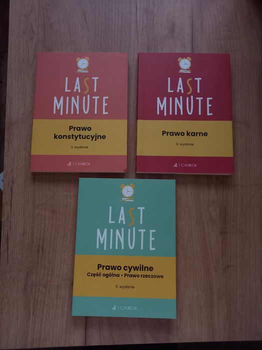 Prawo cywilne, karne, konstytucyjne LAST MINUTE