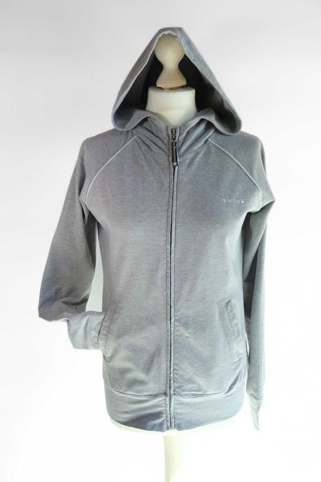 Bluza z kapturem, Reserved, szary, rozmiar L ( 40 ), basic sport