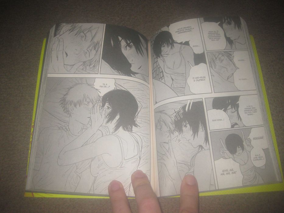 Livro BD Manga "Chainsaw Man nº3: Matem o Denji" de Tatsuki Fujimoto