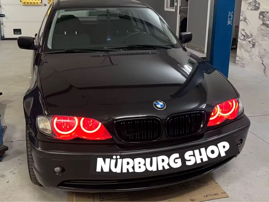 RGB ангельские глазки с пультом для БМВ BMW Е36 Е38 Е39 Е46 LED кольца