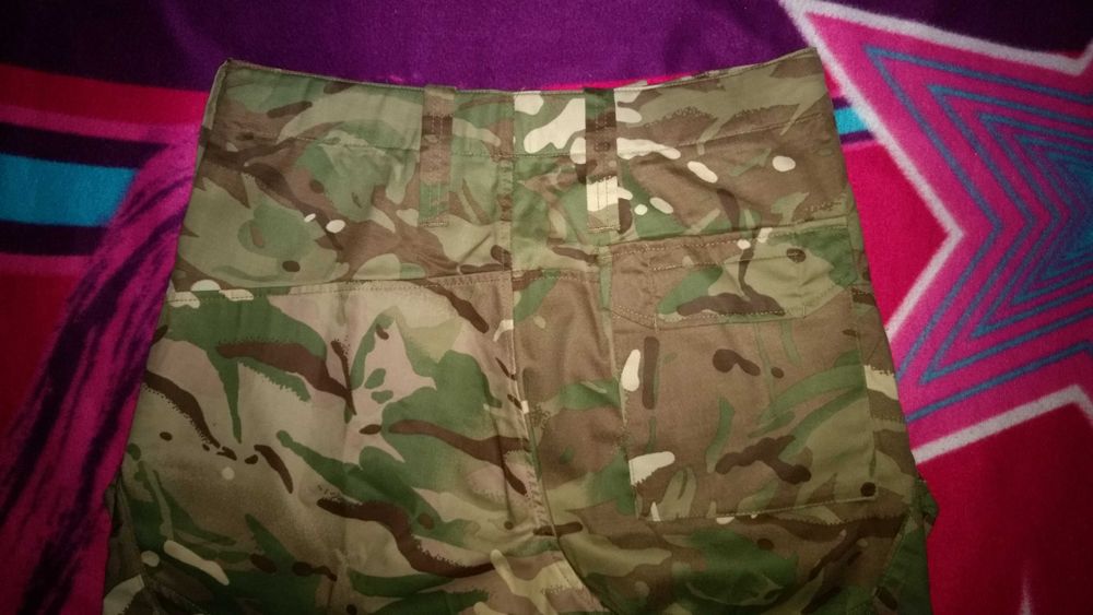 Spodnie wojskowe moro COMBAT NATO Wielka Brytania rozmiar M 75/80/96