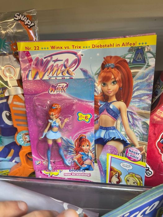 Журнал винкс winx з фігуркою