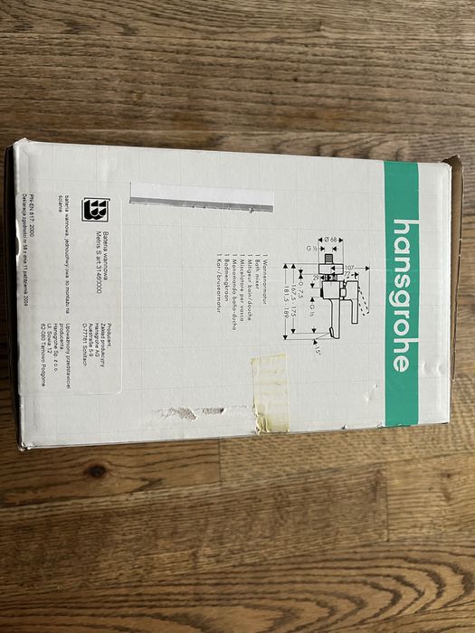 baterie łazienkowe hansgrohe