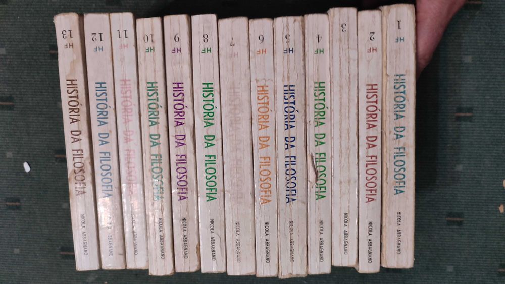 História da Filosofia - Nicola Abbagnano - 13 Volumes