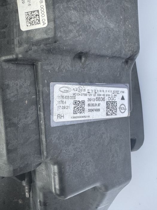 Opel Insignia b lift lampa prawa komplelna z modulami