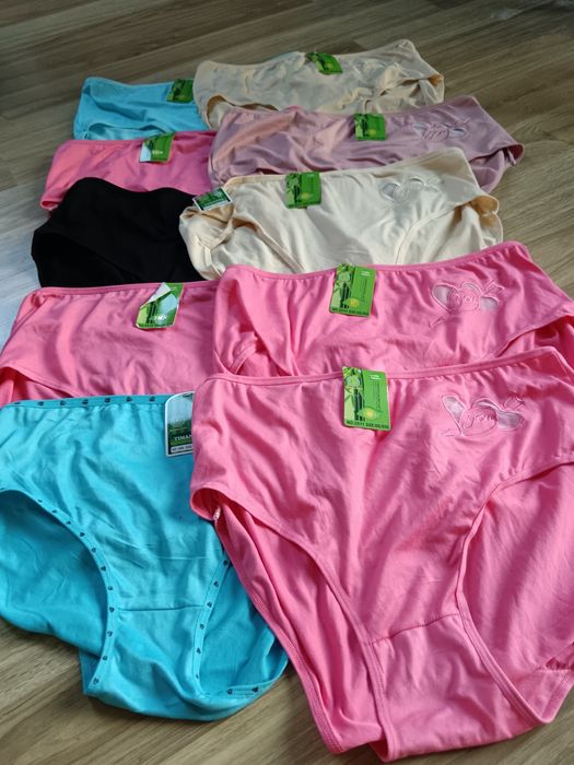 Niedrogo!!! 10 par majtek 3/4 XL