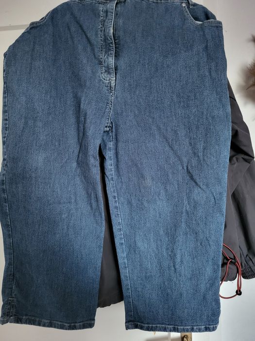 Plus size jeansowe pas 120cm cena 5zlotych