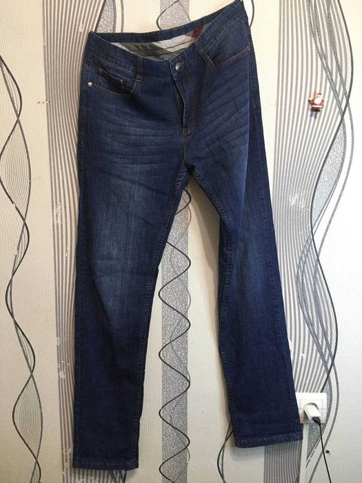 Джинсы Burberry (Синие)