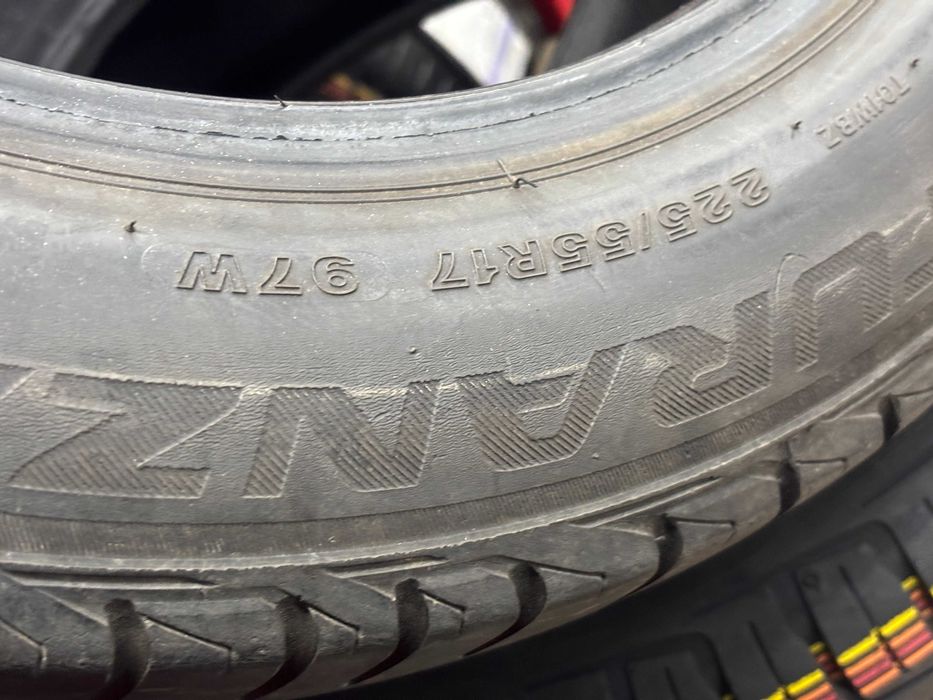 225-55-R17 BRIDGESTONE TURANZA комплект летней резины GERMANY 2022