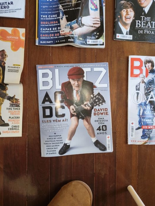 Revistas Blitz rock
