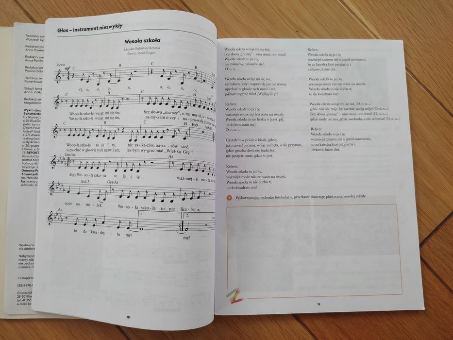 Muzyka zeszyt ćwiczeń kl. 7 MAC Edukacja