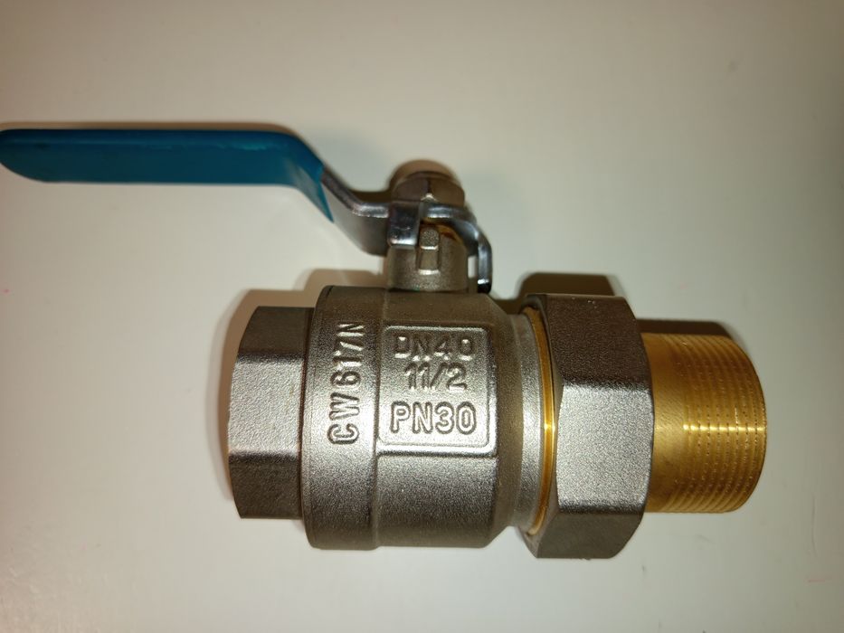 Кран кульовий Gross Optimal DN40 1 1/2" В-З американка для води